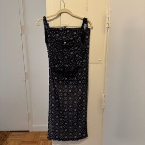 Free People - Black Top & Skirt Set